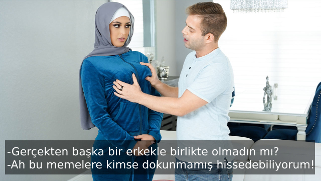 Muhafazakar Fahişeye Sikişmeyi Öğretip Bakire Amcığına Çakıyor